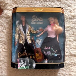 Barbie and Elvis collectible Mattel dolls